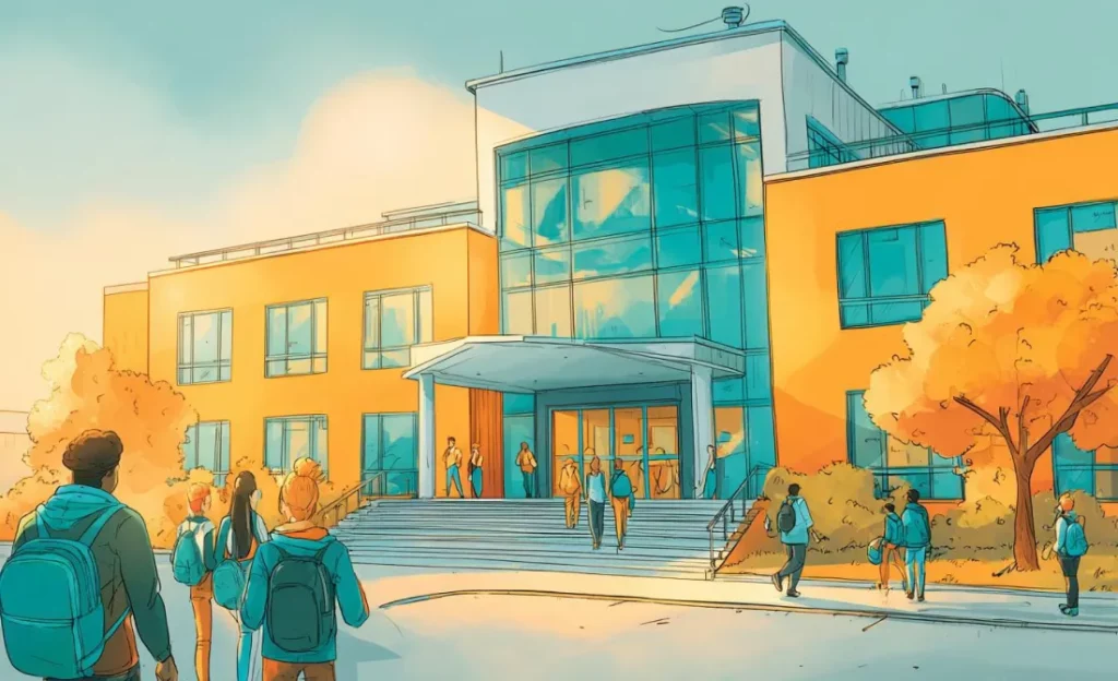 Illustration école